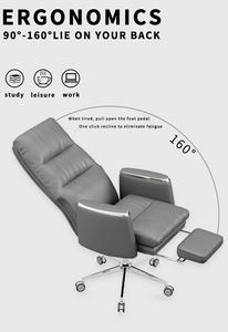 Ghế văn phòng giám đốc hiện đại cao cấp sản xuất tại Trung Quốc, chất liệu da tổng hợp PU, ghế xoay dành cho CEO, ghế da dành cho doanh nhân - Product Image 3
