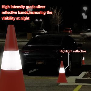 CITICITY15 inch / 12 inch Traffic Safety Cones with Reflective Collars,Orange Construction Cones Soccer for Parking lot - Product Image 3