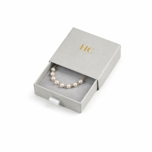 New Arrival Bracelet Box Custom Rigid <b>Drawer</b> Jewelry Gift Box Velvet <b>Insert</b> Foil Stamping Custom Logo Jewelry Packaging Supplier - Product Image 6