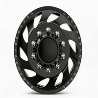 Ruedas forjadas pulidas personalizadas SL 22X8.25 28X8.25 con tapa central flotante 10X225 8X180 para Chevrolet Silverado 3500HD