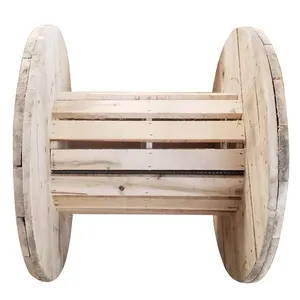 Mesin Drum kabel kehidupan panjang harga rendah Spool kabel kayu Drum kayu Spool Drum kayu