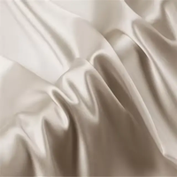 Vente flash - Tissu satiné élastique en soie de haute qualité, couleurs élégantes, en stock, pour vêtements féminins et masculins, vêtements de soirée