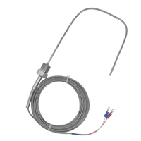 Sensor de Temperatura para Equipos de Polvo, Termómetro de Resistencia de Platino PT100 Roscado