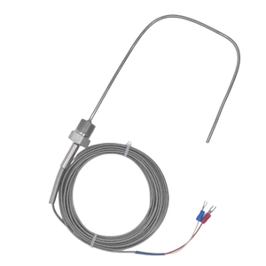 粉末機器用温度センサー ねじ込み式 PT100 プラチナ抵抗温度計 - Product Image 1