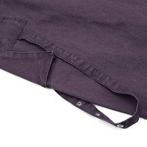 Pantalon cargo en toile unisexe American Streetwear Silhouette Arc Leg, coupe décontractée, esthétique minimaliste, jambe large, taille mi-haute - Product Image 4