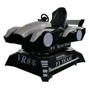 Car Racing Game Machine 3D Motion Platform 9D VR Racing Simulator com 8PCS Driving Games