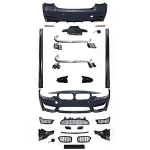 Nuevo Diseño, Juego Completo de Parachoques, Kit de Carrocería para <span class=keywords><strong>BMW</strong></span> Serie 3 F30 2012-2018, Mejora al Estilo M3. - Product Image 1