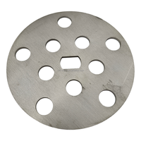 Disque à doigts en acier inoxydable 304 pour système de plumeuse de volailles, ligne de traitement d'abattage et d'épluchage
