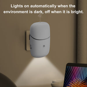 Diffuseur d'aromathérapie électrique portable sans eau, en plastique, à brancher sur prise murale, pour <span class=keywords><strong>la</strong></span> <span class=keywords><strong>maison</strong></span>, l'hôtel, le bureau - Product Image 4