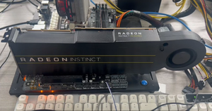 Radeon MI50 32GB GPU Workstation with HMB2 Video Memory Accelerated <b>Computing</b> DP Output Desktop Machine Learning and Fan - Product Image 6