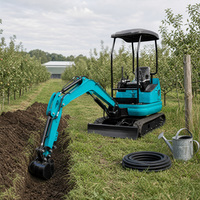 Bucket Mini Excavator untuk Penggalian, Pemindahan Tanah, Pembuatan Parit, dan Pembuatan Saluran Pembuangan untuk Pipa, Saluran Pembuangan, dan Gorong-gorong Kota