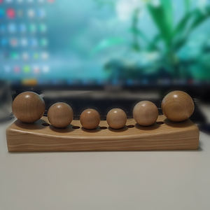 Hersteller Direkt vertrieb Universal Massivholz-Lendenwirbel massage kissen-Entlasten und reparieren Sie das Traktion kissen der Lendenwirbel säule - Product Image 6