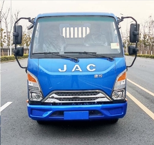 Camión Volquete Diésel de Eje Único Azul de 3.2m de la Marca JAC, 132hp, Nuevo Mini Camión Volquete 4x2 con Cámara Trasera y Luces - Product Image 3