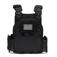 Chaquetas Tácticas de Policía, Material Oxford Negro, Impermeables, Bolsas de Gran Capacidad, Camuflaje Antirrobo para Actividades al Aire Libre
