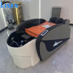 Kisen Factory Unidad de Lavacabezas para Salón de Belleza con Sillón de Lavado de Cabello y Masaje Tailandés con Asiento Ajustable - Product Image 6