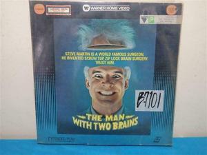 PLC THE <strong>MAN</strong> WITH <strong>TWO</strong> BRAINS Laser VideoDisc Warranty Product - Product Image 1