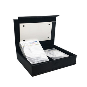 Anpassbare Plain-Spielkarten aus dem 18. Jahrhundert Langlebiges Elutionist Poker-Ledertaschen-Set - Product Image 4