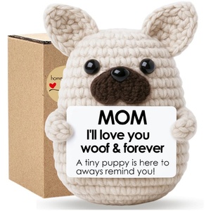 ตุ๊กตาสุนัขถักโครเชต์แฮนด์เมด สร้างแรงบันดาลใจ มอบเป็นของขวัญสำหรับเพื่อนคนรักสุนัข - Product Image 3