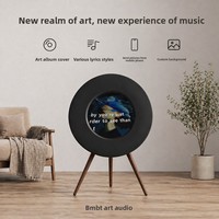 Altavoz Inalámbrico Suspendido BMBT Art Audio R1 para Vinilos, 100W, Alimentación CA, para Sala de Estar, Regalo de Inauguración de Casa