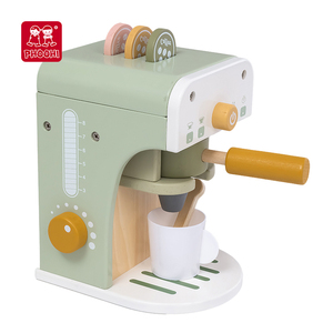 Service à thé théière en bois pour les simulations familiales thé de l'après-midi pour fille jouet de cuisine pour enfants - Product Image 4