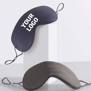 Antifaz de Seda Satinada Personalizado con Logotipo Empresarial, Colorido, con Correa Elástica para Hotel, Ayuda a Aliviar la Fatiga Relacionada con el Sueño - Product Image 1