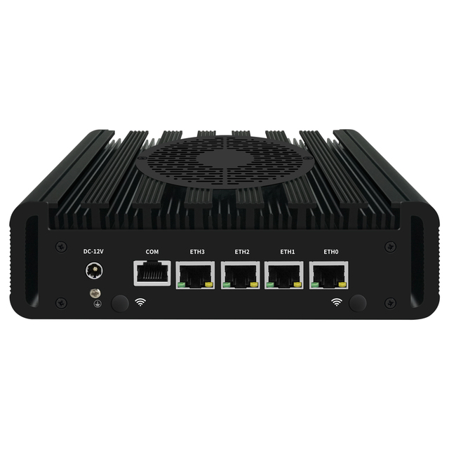 G31 AMD Ryzen Embedded R2314 Four Port 2 5GbE I226V Industrial Firewall Edge IoT Gateway Mini PC