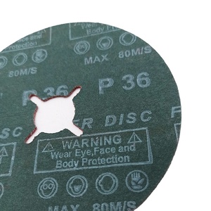 Disque en fibre de zirconium céramique de 100 mm, 40 à 320, pour application de découpe par meulage angulaire - Product Image 5