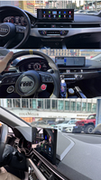 Radio Estéreo Android Auto con Pantalla Táctil HD de 14.9 Pulgadas y Resolución de 2560*700, con Carplay, GPS y WIFI para Audi A4 B9 2017 2018 2019 2020