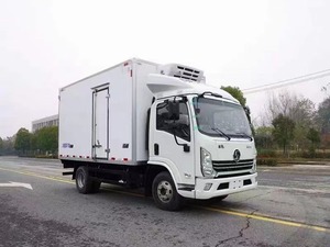 Vendita calda SHACMAN 4x2 <span class=keywords><strong>camion</strong></span> di refrigerazione 5 Ton Van Box Truck per il trasporto di pesce congelato manuale gasolio nuovo stato usato - Product Image 4