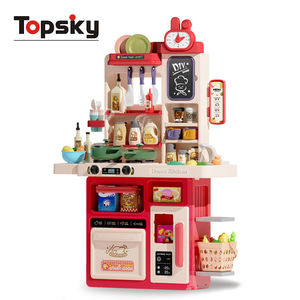 <span class=keywords><strong>Cuisine</strong></span> en plastique DIY éducative pour enfants, jeu de simulation, 63 pièces, jouets, jeu de rôle, jouets de <span class=keywords><strong>cuisine</strong></span> pour améliorer les compétences motrices des enfants - Product Image 1