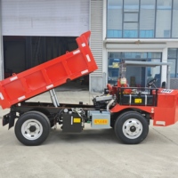 Camion benne minier souterrain de 3 tonnes à charge maximale, composant essentiel disponible pour dumper souterrain