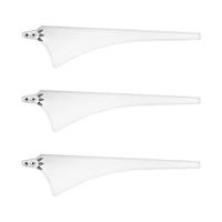 Lames en Fiber de verre haute résistance de nouvelle énergie pour accessoires de Turbine éolienne 1kw longueur 1m * 3 lames bricolage vente d'usine