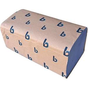 Serviettes en papier pour pare-brise Boardwalk, non parfumées, 9,125 x 10,25, bleues, 250 par paquet, 9 paquets par carton - Serviettes de lavage de voiture - Product Image 2