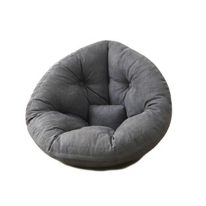 2-in-1 Detachable Single Lazy Sofa for Living Room <b>Bean</b> <b>Bag</b> Chair Convertible Semicircular Mat Backrest Cushion - Product Image 1
