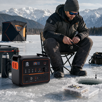 Station d'alimentation portable 3000 - Utilisation par temps froid jusqu'à -40°C - Cellule à combustible au méthanol direct 60W - Solution d'alimentation hors réseau - Onde sinusoïdale pure - Port RV