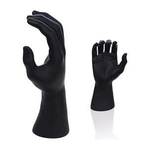 Maniquí <span class=keywords><strong>de</strong></span> mano masculino realista negro barato para exhibición <span class=keywords><strong>de</strong></span> guantes para hombre - Product Image 1