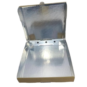 Caja <span class=keywords><strong>de</strong></span> <span class=keywords><strong>Pizza</strong></span> Rígida Desechable Ecológica con Forma Personalizada, Impresión a Cuatro Colores <span class=keywords><strong>de</strong></span> Marca |   Reciclable y Biodegradable - Product Image 1