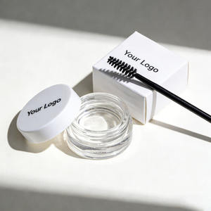 Kit de savon et de cire pour sourcils, gel transparent imperméable pour sourcils, style de sourcils 3D plumeux, pomade pour sourcils longue durée - Product Image 4