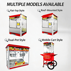 Machine à Popcorn Portable avec Conteneur 6oz pour la Restauration Mobile et la Promotion - Product Image 3