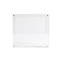 Vitrine en acrylique pour cartes TCG, lot de 3, protection transparente anti-UV, présentoir de comptoir pour modèles réduits de trains