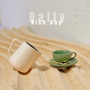Miniature de tasse à café tengyazc, accessoires pour maison de poupée OB11, jouet mini tasse à café, pot à latte art D277 - Product Image 1