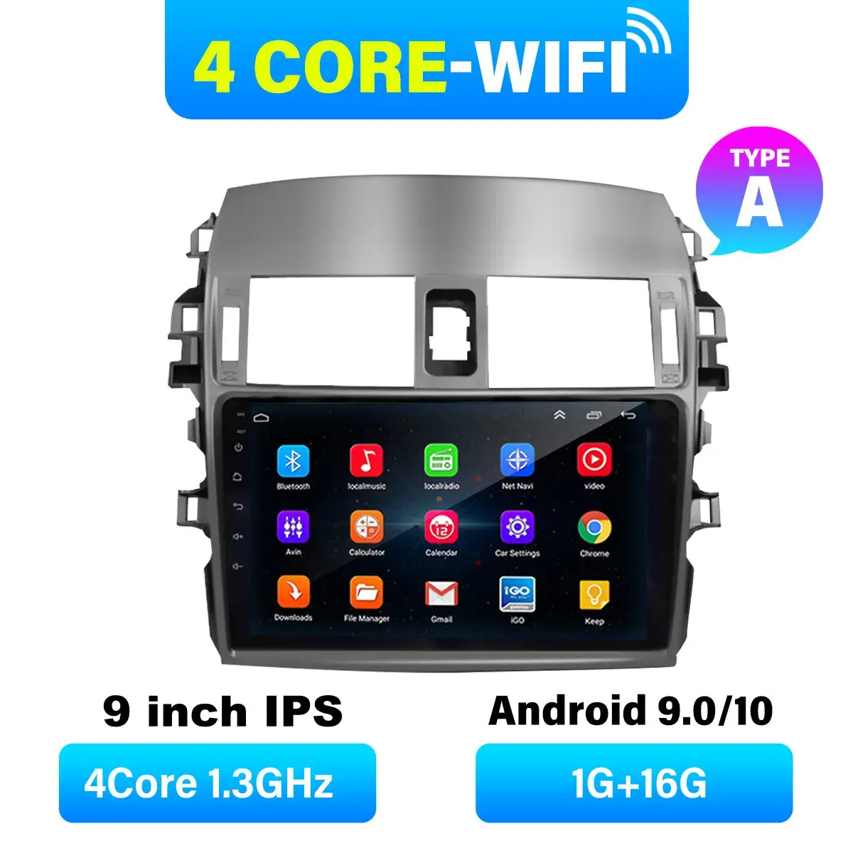 Wi-Fi (1 Go 16 Go) A