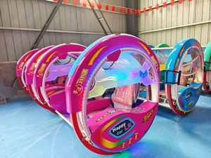 China Factory Jugadores dobles 360 grados Control remoto Coche rodante Carnaval al aire libre Parque de atracciones Paseos Happy Rolling <span class=keywords><strong>Car</strong></span> Game - Product Image 2
