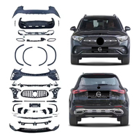 Kit de Carrocería GLC para Mercedes Benz 2023+ X254 Clase GLC a GLC 300, Parachoques Deportivo, Kits de Carrocería Línea AMG, Difusor Trasero, Puntas de Parrilla