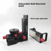 Support magnétique de réglage fin pour base magnétique multifonctionnelle de niveau laser avec clip réglable 360d 1/4 'filetage