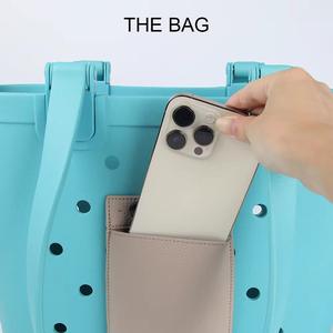 Sac de plage en EVA grand et imperméable populaire en gros pour femmes Sac de plage de luxe pour femmes - Product Image 3