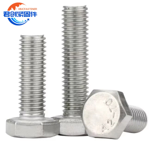 DIN933 bulloni e dadi in acciaio inossidabile A2 A4Hexagon bulloni personalizzati per tutte le dimensioni - Product Image 1
