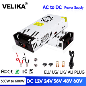 เครื่องสลับไฟฟ้ากระแสตรง110เป็น220V เอาต์พุต DC ตัวปรับแรงดันไฟฟ้าคงที่12V 24V 36V <span class=keywords><strong>48V</strong></span> 60V 480W <span class=keywords><strong>500W</strong></span> สำหรับเลเซอร์และเครื่องออพติก - Product Image 2
