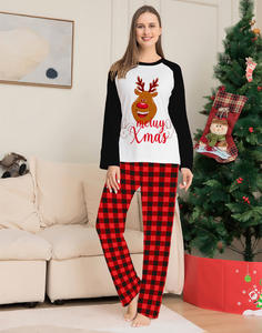 Ropa de Casa Europea americana nueva letra dibujos animados Navidad Animal disfraz estilo Casual para invierno - Product Image 4