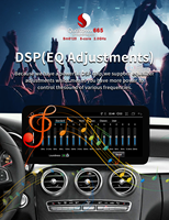 Autoradio Qualcomm 662/665 pour Mercedes-Benz Classe C W205 S205 GLC NTG 5.0 10.25"/12.3", CarPlay & Android Auto, système multimédia stéréo